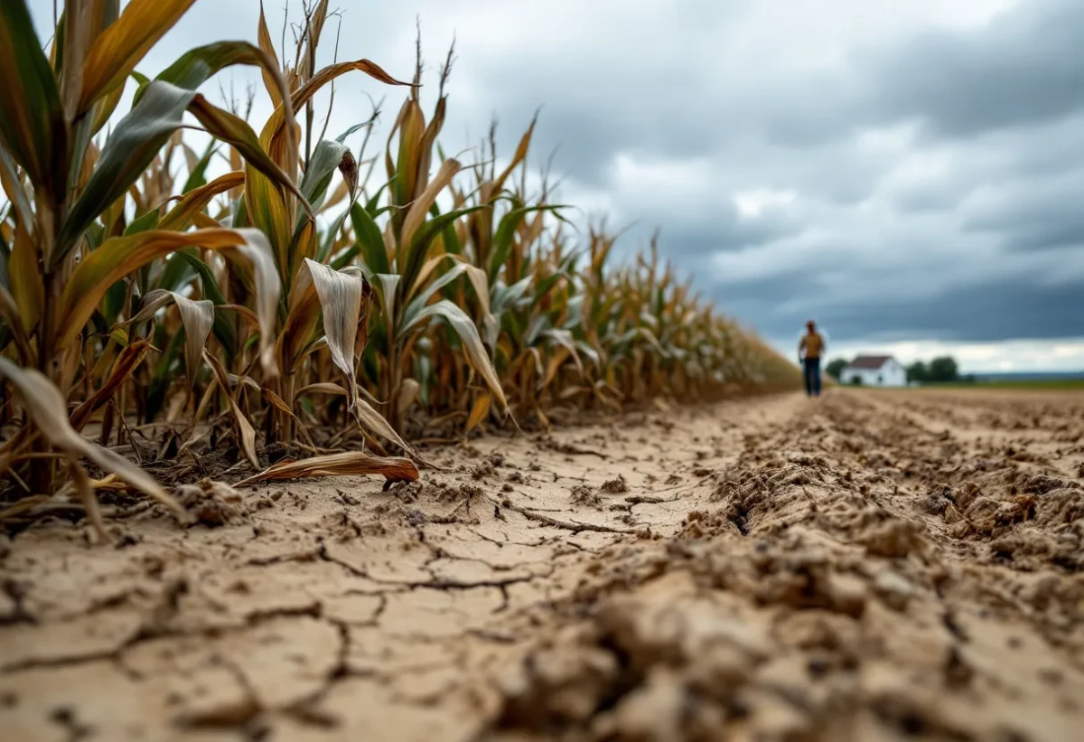 L'impact du changement climatique sur les cultures vivrières