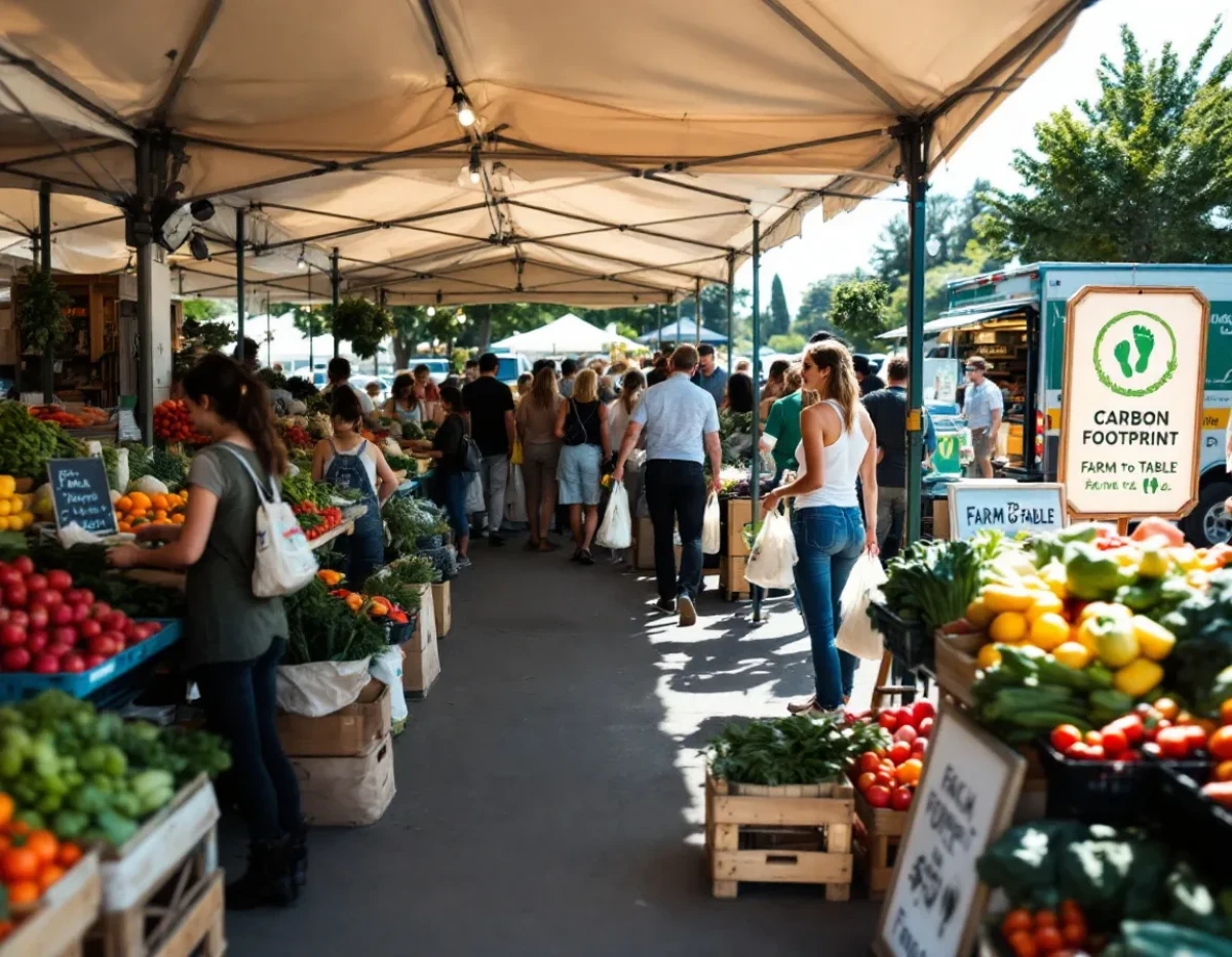 De la ferme à l'assiette : circuits courts et empreinte carbone