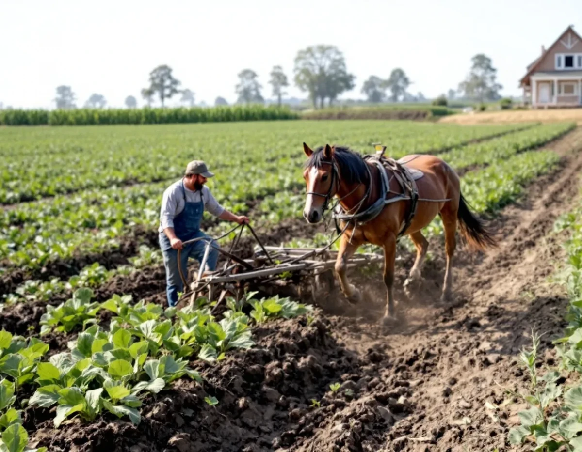 Le retour du cheval en agriculture : mode ou nécessité écologique ?