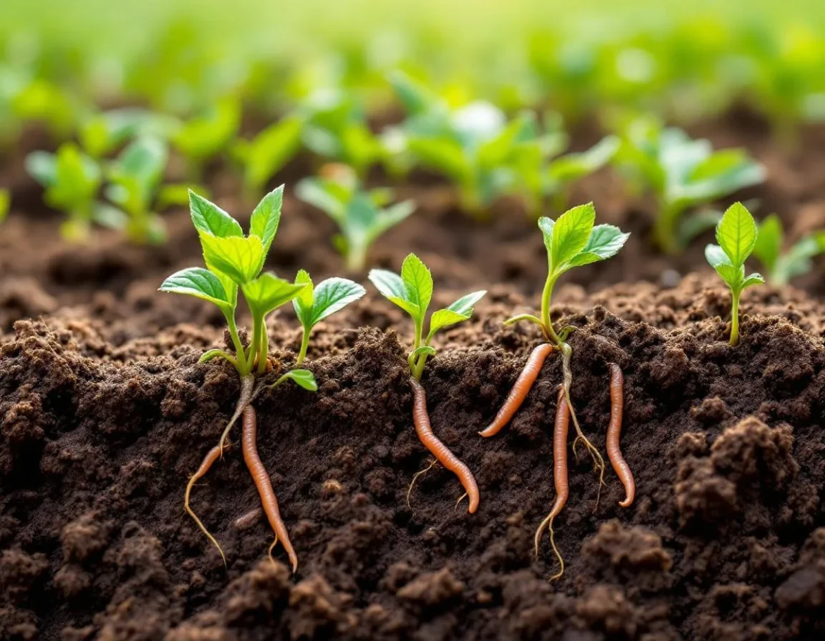 Le rôle des vers de terre dans la fertilité des sols agricoles