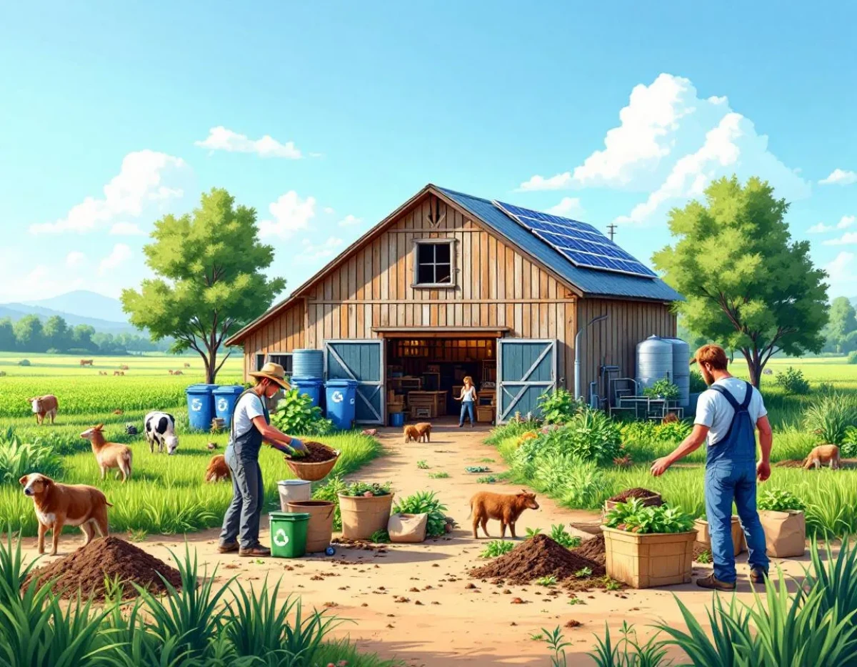 Zéro déchet à la ferme : défis et solutions pour une agriculture propre
