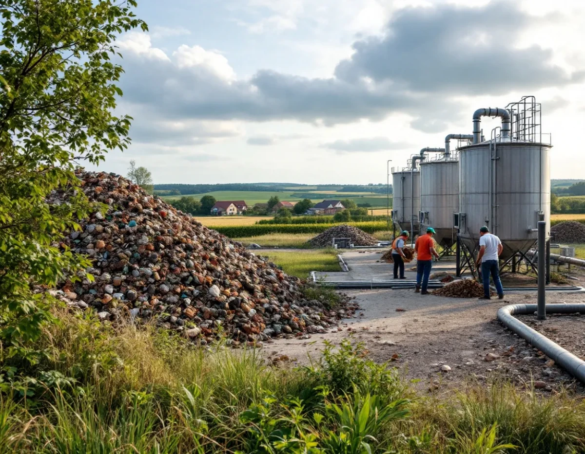 Valorisation des déchets agricoles pour la production de biogaz