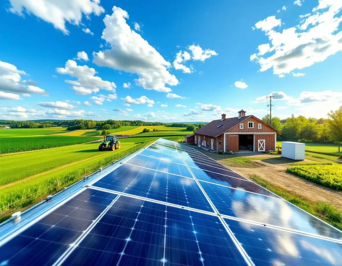Stockage de l'énergie solaire en milieu agricole