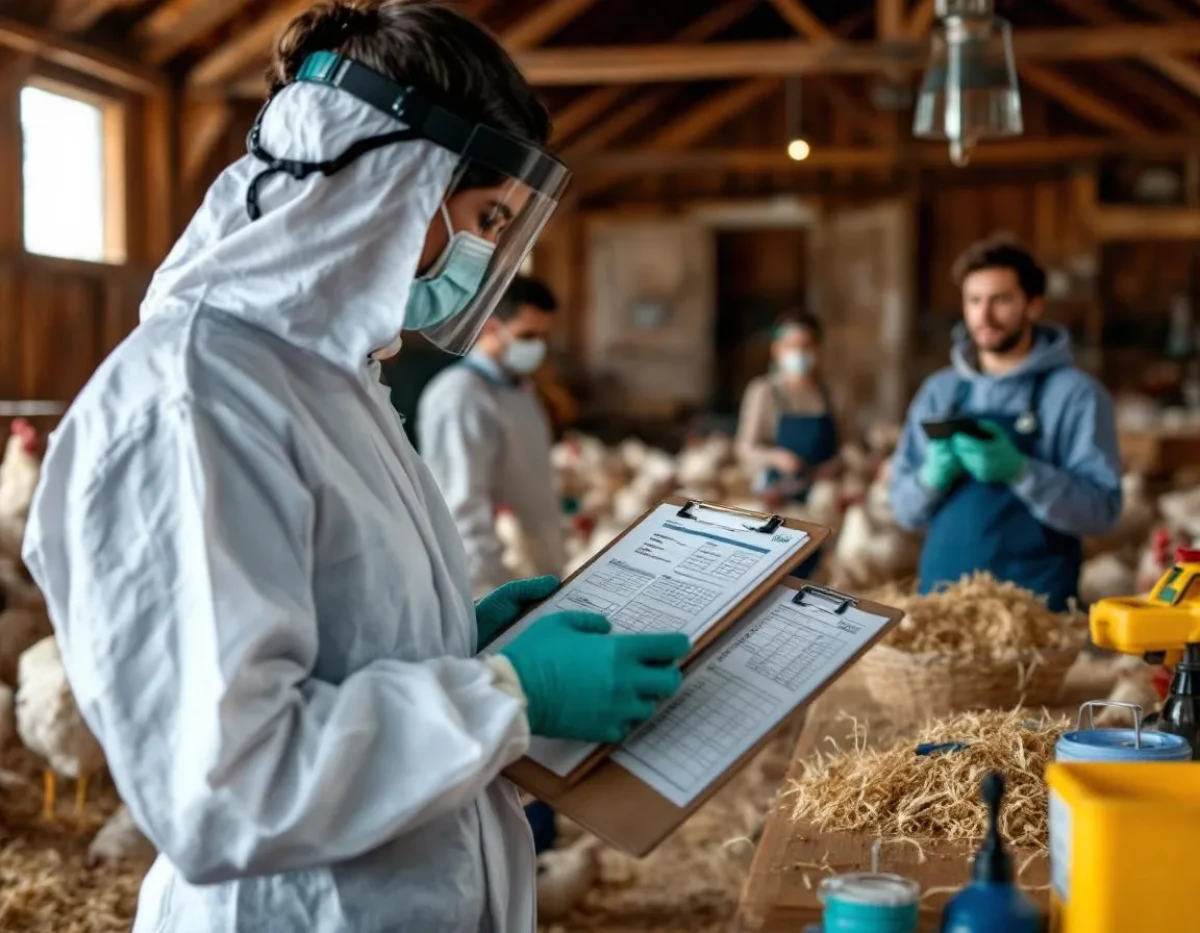Analyse des risques épidémiologiques dans les fermes bio