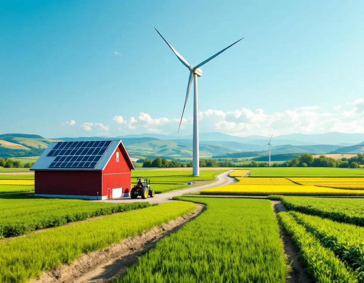 L'énergie éolienne comme nouvelle ressource pour les exploitations agricoles