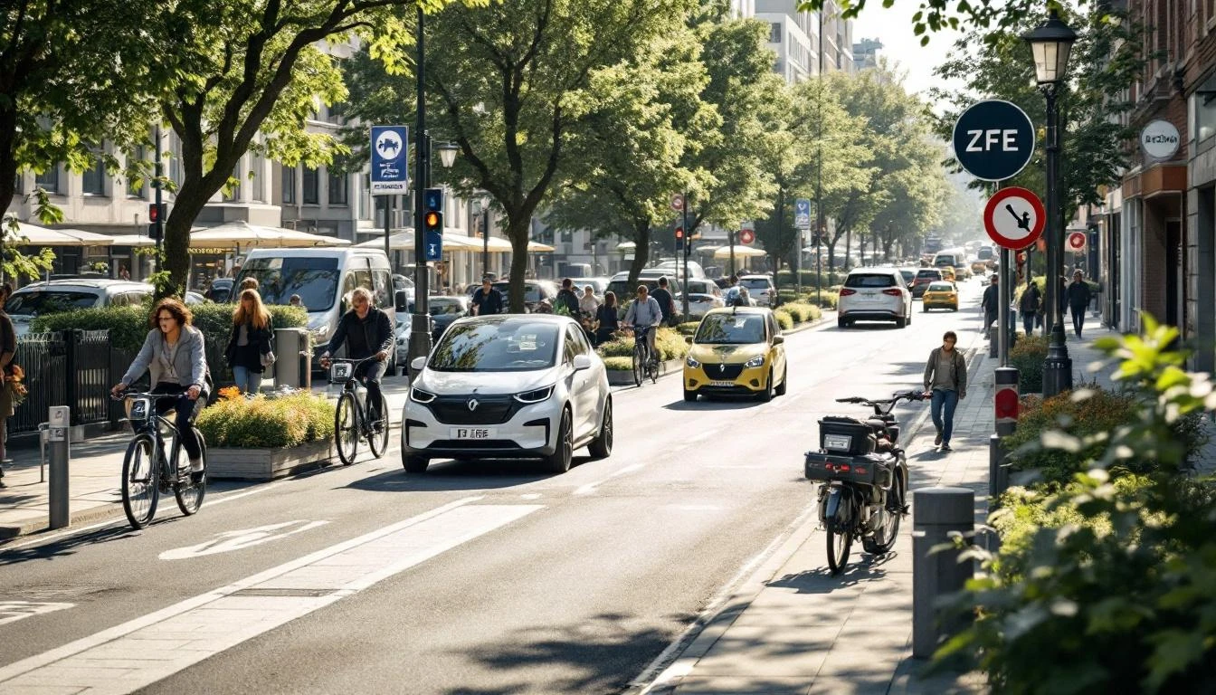 Circulation en ZFE Lille : carte et restrictions actuelles